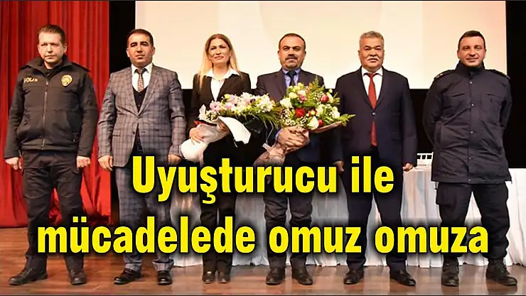 Uyuşturucu ile mücadelede omuz omuza