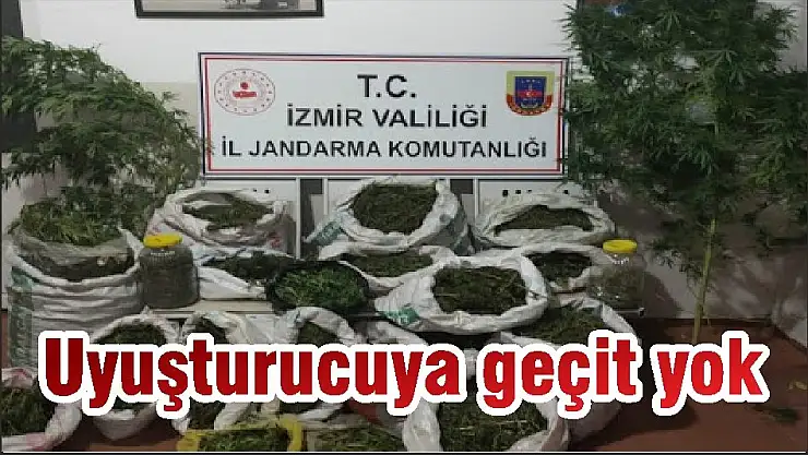 Uyuşturucuya geçit yok