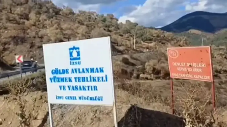 Üzümlü Barajı'nda Balık Avına Kapı Duvar!
