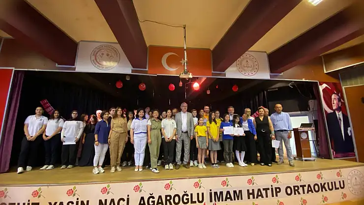 'Yarınlara İz Bırak' Projesi Kapsamında Şiir ve Öykü Yarışmasında Ödüller Sahiplerini Buldu