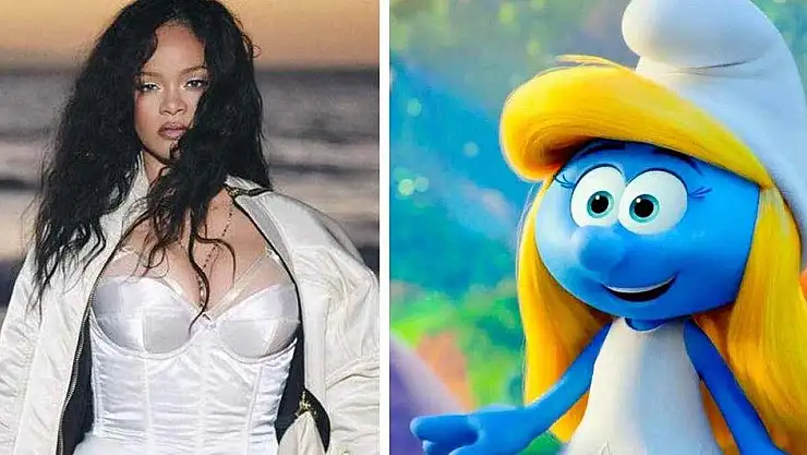 Yeni “Şirinler” filminin Şirine’si Rihanna olacak