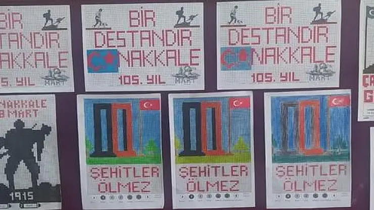YENİCEKÖY ORTAOKULU ÇANAKKALE ZAFERİ İÇİN KODLUYOR