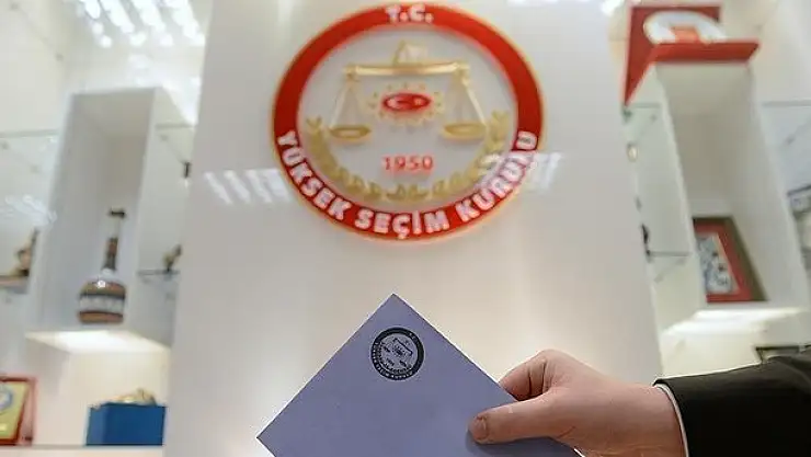 YSK geçici aday listesini duyurdu! 24 parti,152 bağımsız aday