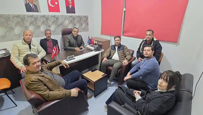 AK Parti Heyeti Beydağ ve Kiraz İlçelerinde Çalışmalarda Bulundu