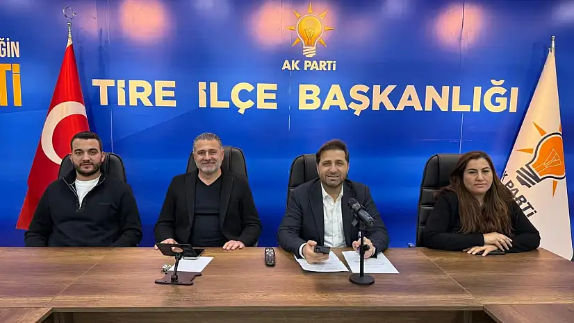 AK Parti Tire İlçe Teşkilatı Yönetim Kurulu Toplantısını Gerçekleştirdi