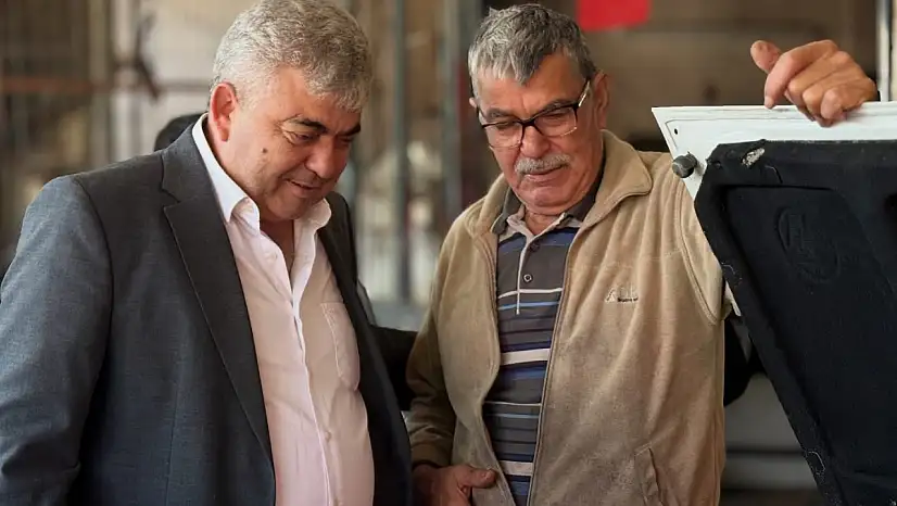 Başkan Nasuh Coşkun'dan Sanayi Esnafına Bayrak Ziyareti