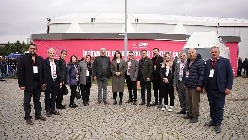 Başkan Nasuh Coşkun ve CHP Kiraz İlçe Teşkilatı İzmir'deydi