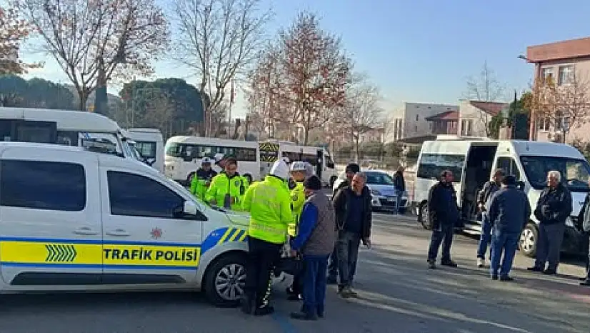 BAYINDIR'DA TAŞIMA SERVİS ARAÇLARINA DENETİM