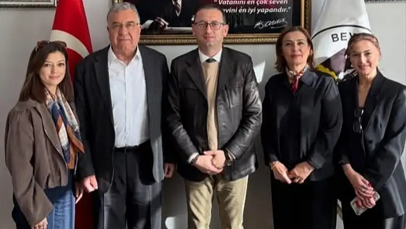 Beydağ Belediyesi'nde CHP Heyeti Ziyareti