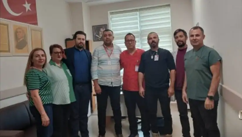 BİRLİK SAĞLIK-SEN İZMİR İL BAŞKANI BEYDAĞ'DA ÜYELERİYLE BULUŞTU