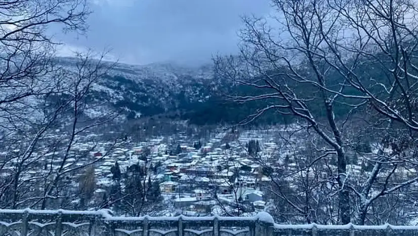 BOZDAĞ GELİNLİĞİNİ GİYDİ