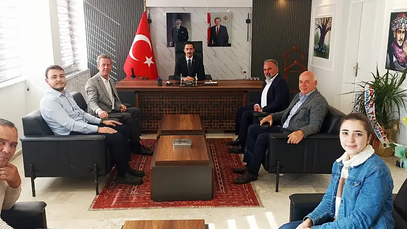 CHP Beydağ İlçe Yönetiminden Kaymakam Saka'ya Ziyaret