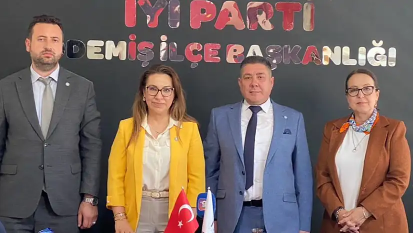 İYİ Parti İzmir İl Başkanı Ülkü Doğan'dan Ödemiş'e Ziyaret