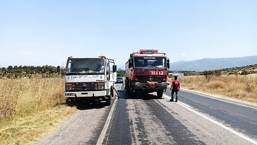 Karateke'de Yangın Söndürüldü