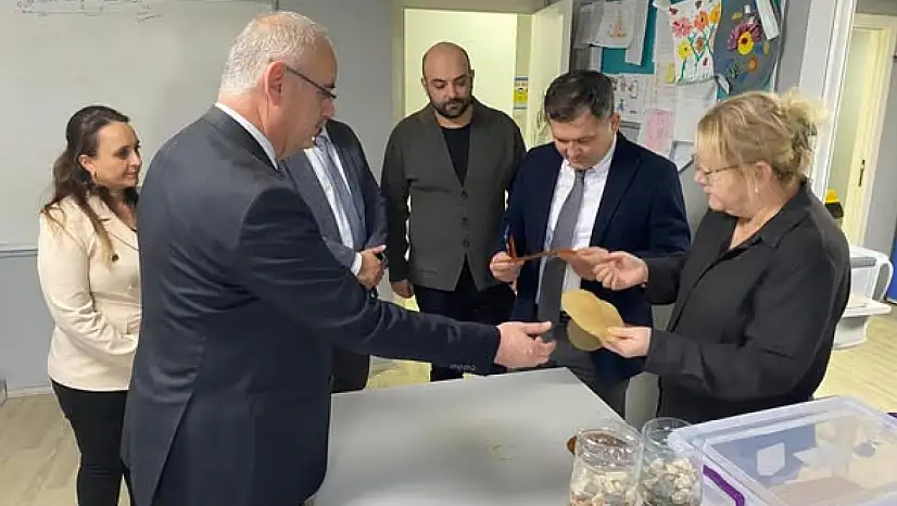 Kaymakam Erdoğan, Ödemiş Bilim ve Sanat Merkezi'ni Ziyaret Etti