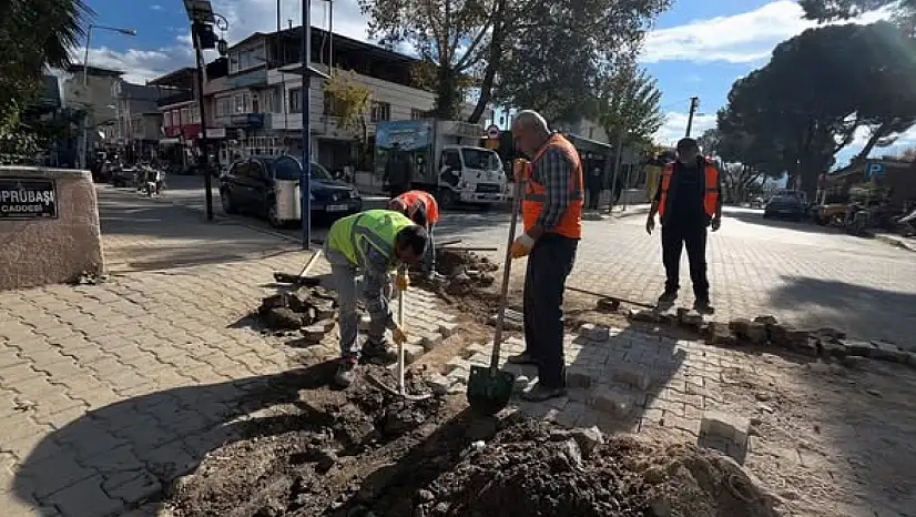 Kiraz Belediyesi'nden Köprübaşı Mevkine Yol Düzenleme Dokunuşu