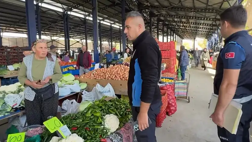 Kiraz Belediyesi'nden Pazaryerinde Sıkı Denetim