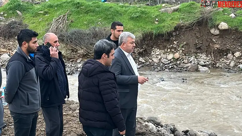 Kiraz'da sağanak yağış yaşamı olumsuz etkiledi