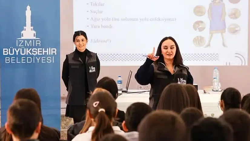 KİRAZ'DA 'TARLADAN SOFRAYA GIDA GÜVENLİĞİ' EĞİTİMİ GERÇEKLEŞTİRİLDİ