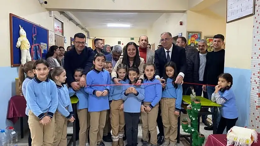 MERKEZ MENDERES İLKOKULU'NDAN ÇEVREYE DUYARLI PROJE