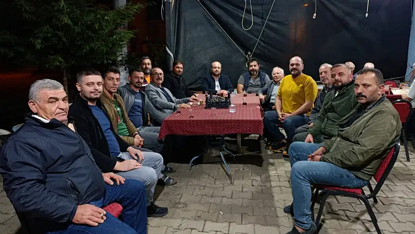 MHP Ödemiş İlçe Başkanı Ceyhun Kınlı Ortaköy Mahallesi'ndeydi