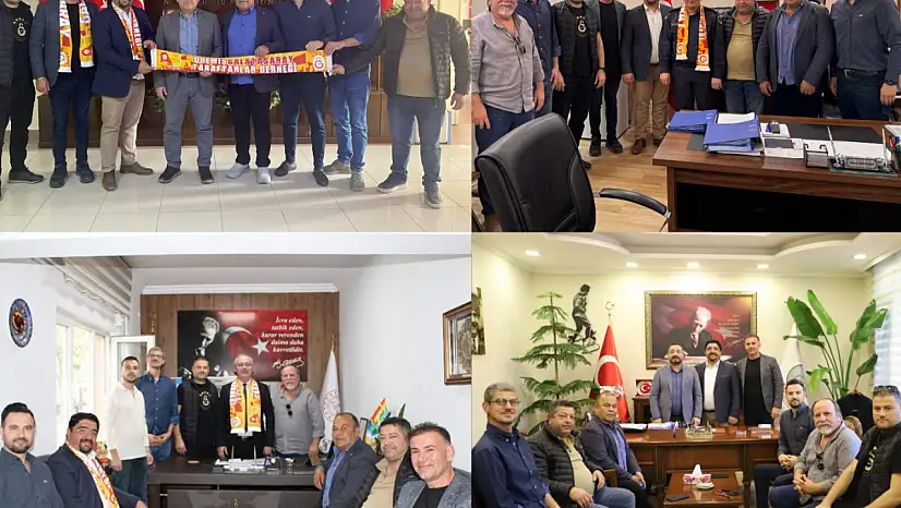 Ödemiş Galatasaray Taraftar Derneği'nden Kurumlara Ziyaret Turu