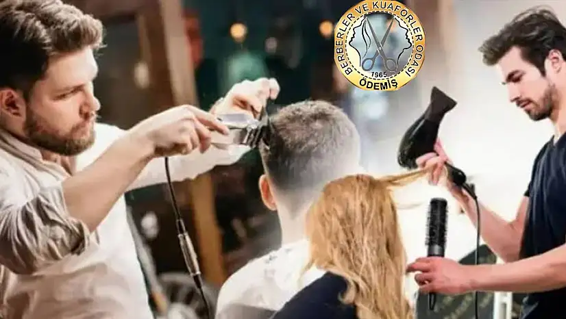 Ödemiş'te Berberlerden Öğrencilere Destek: Bu Pazar Makaslar Çalışacak