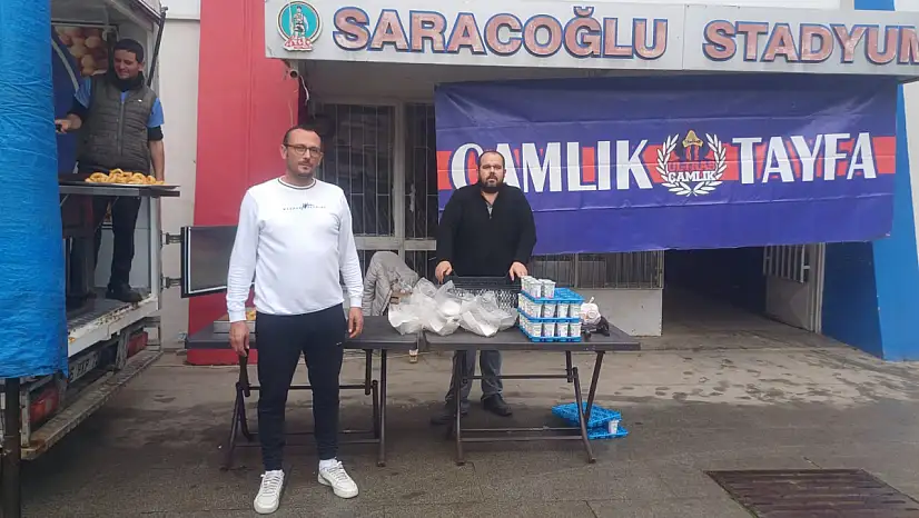 Ödemiş'te Çamlık Tayfa'dan Lokma ve Ayran Hayrı