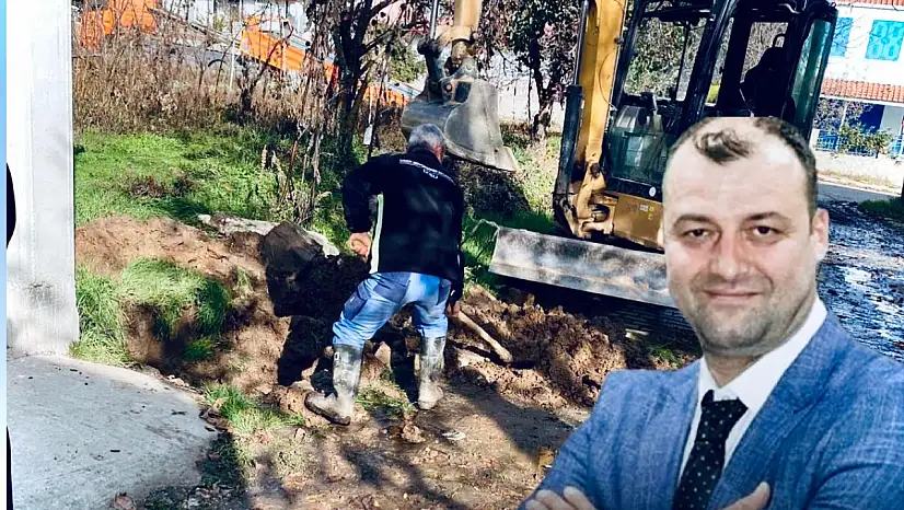 Ödemiş'te Gölcük Su Arızası Basın Desteğiyle Giderildi