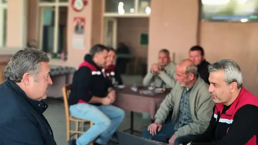 ÖDEMİŞ'TE ÜRETİCİLERLE CUMA BULUŞMASI GERÇEKLEŞTİ