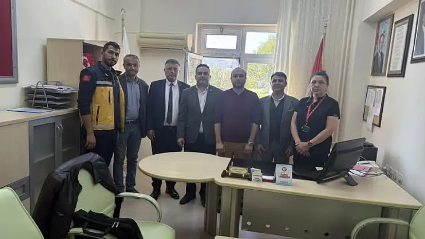 SAĞLIK-SEN'DEN KİRAZ DEVLET HASTANESİ'NE ZİYARET