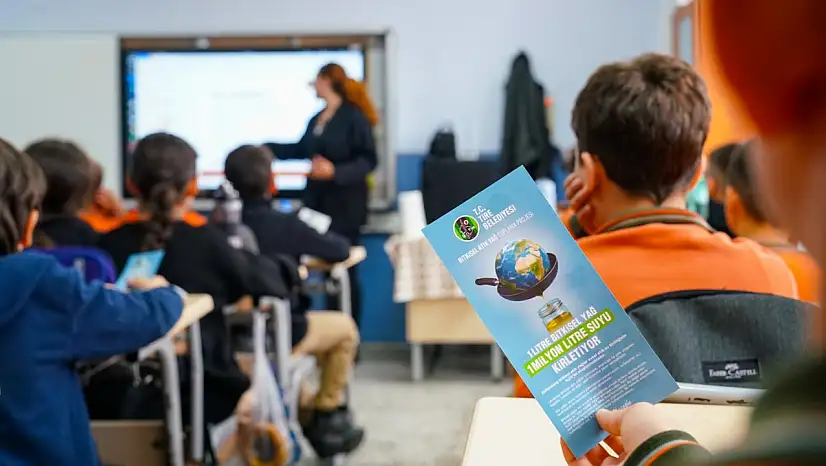 Tire Belediyesi'nden Öğrencilere Çevre Bilinci Etkinliği