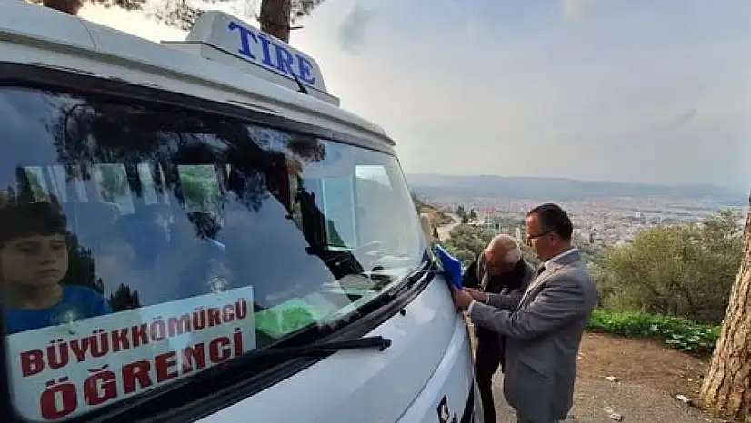 Tire'de Taşımalı ve Özel Eğitim Servisleri Denetlendi