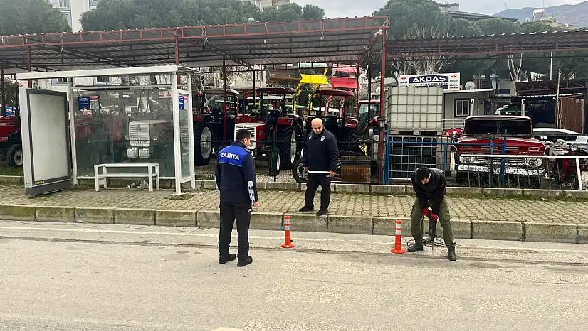Tire'de yaya güvenliği ve konfor ön planda: zabıta ekiplerinden yoğun mesai