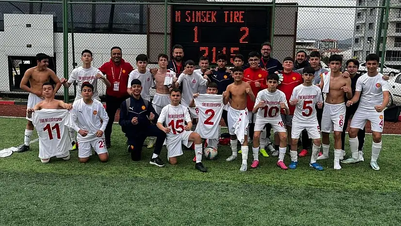 Tire U14 Takımı Şampiyona'ya Galibiyetle Başladı