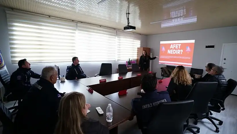 Torbalı'da Afet Bilinci Güçleniyor: TAKUT'tan Cezaevi Personeline Eğitim
