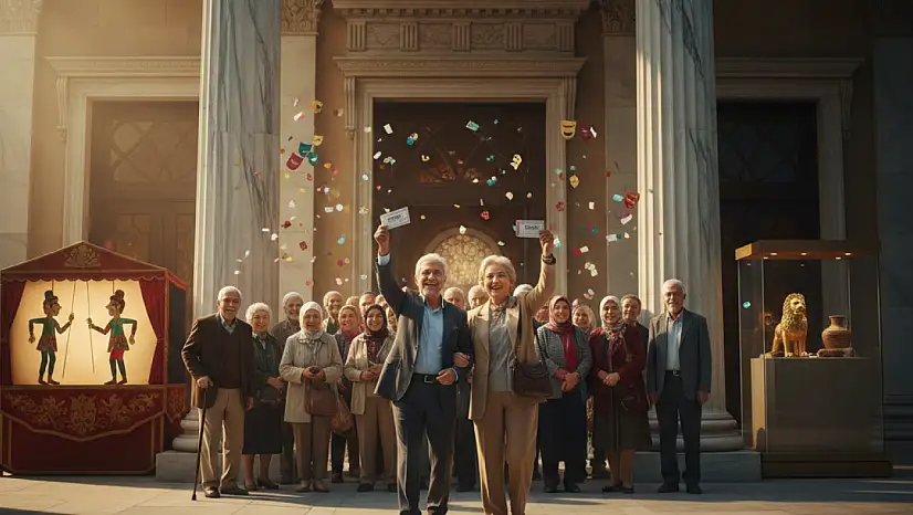 TÜM EMEKLİLER MÜZE VE TİYATROLARA ÜCRETSİZ GİREBİLECEK