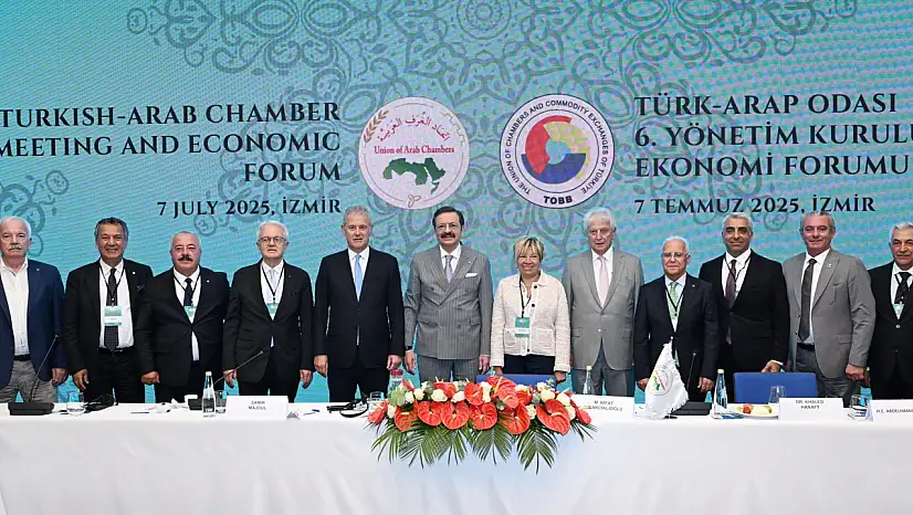 Türk-Arap Ekonomik İş Birliği İzmir'de Görüşüldü