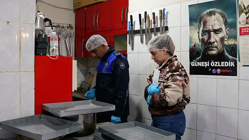Zabıtadan yılbaşı öncesi, gıda işletmelerine  denetim