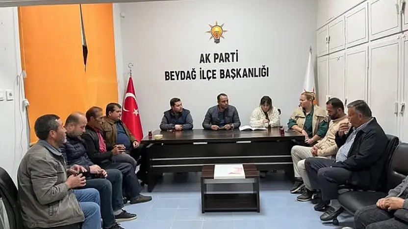 AK Parti Beydağ İlçe Teşkilatı Haftalık Olağan Toplantısını Gerçekleştirdi