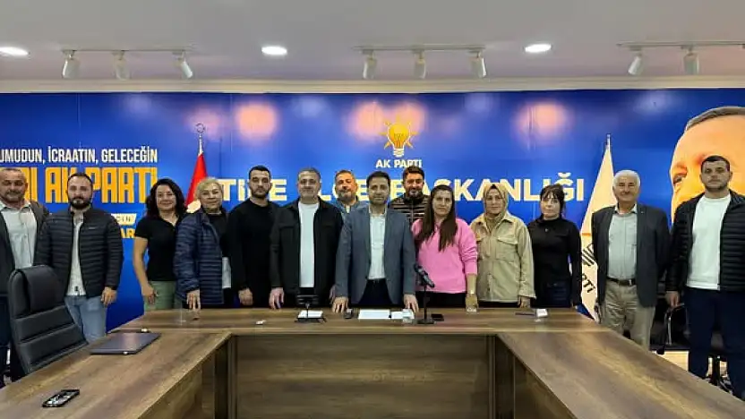 AK Parti Tire İlçe Teşkilatı Haftalık Yönetim Kurulu Toplantısını Gerçekleştirdi