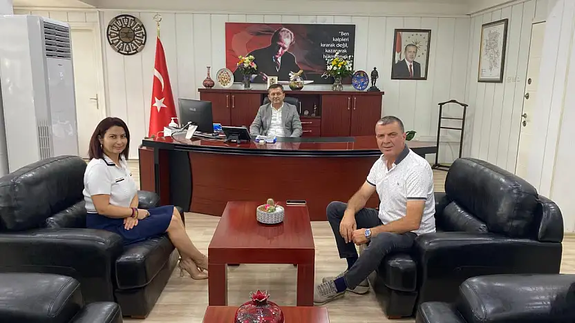 Bakanlık ve AK Parti İlçe Yönetiminden Kaymakam Erdoğan'a Ziyaret