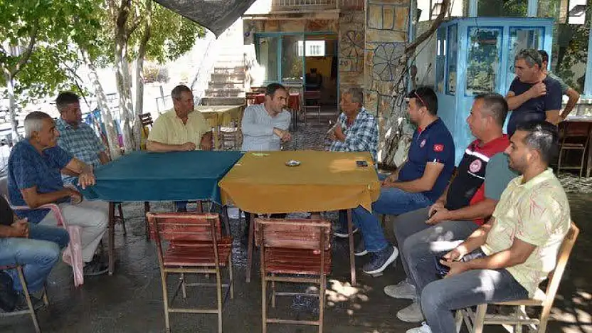 Bayındır Kaymakamı Murat Mete'den Esnaf ve Zeytin Üreticisi Ziyareti