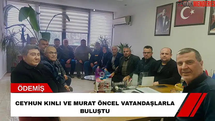 Ceyhun Kınlı ve Murat Öncel vatandaşlarla buluştu