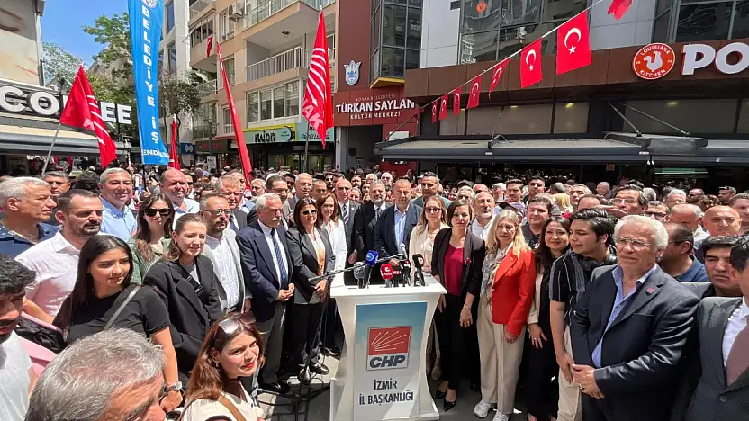CHP İZMİR'DEN SALDIRIYA TEPKİ