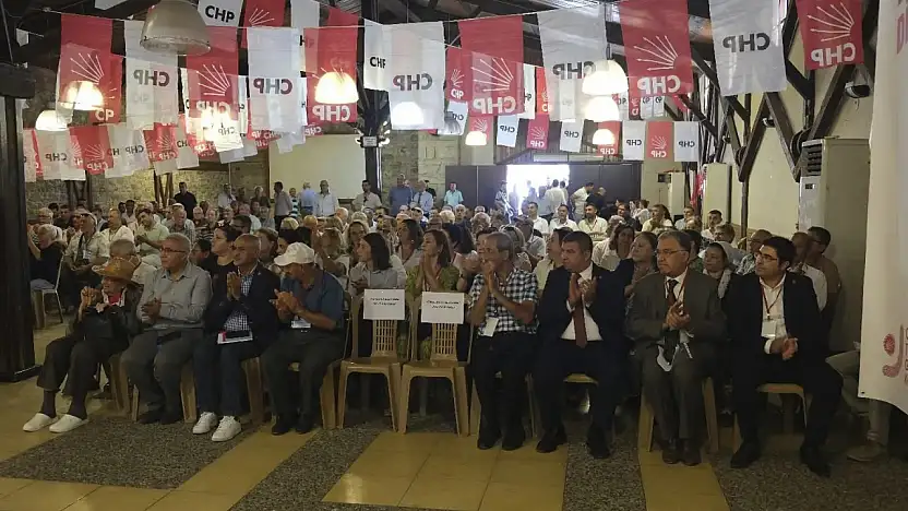 CHP Tire'de Gürol Soyuer Güven Tazeledi