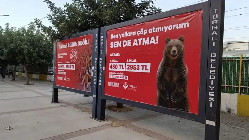 Çöpe ve İzmarite Karşı Çarpıcı Billboardlar