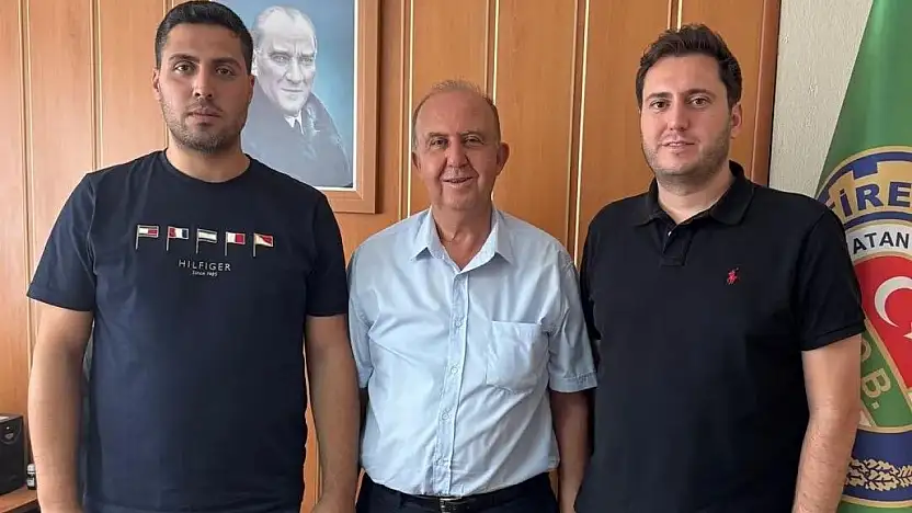 Demokrat Parti İl Yönetimi Tire'de Temaslarda Bulundu