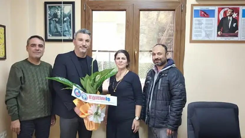 EĞİTİM İŞ'TEN TİRE BİLSEM'E ANLAMLI ZİYARETEĞİTİM İŞ'TEN TİRE BİLSEM'E ANLAMLI ZİYARET