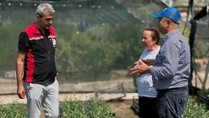 Fidancılık Üreticisine Ziyaret